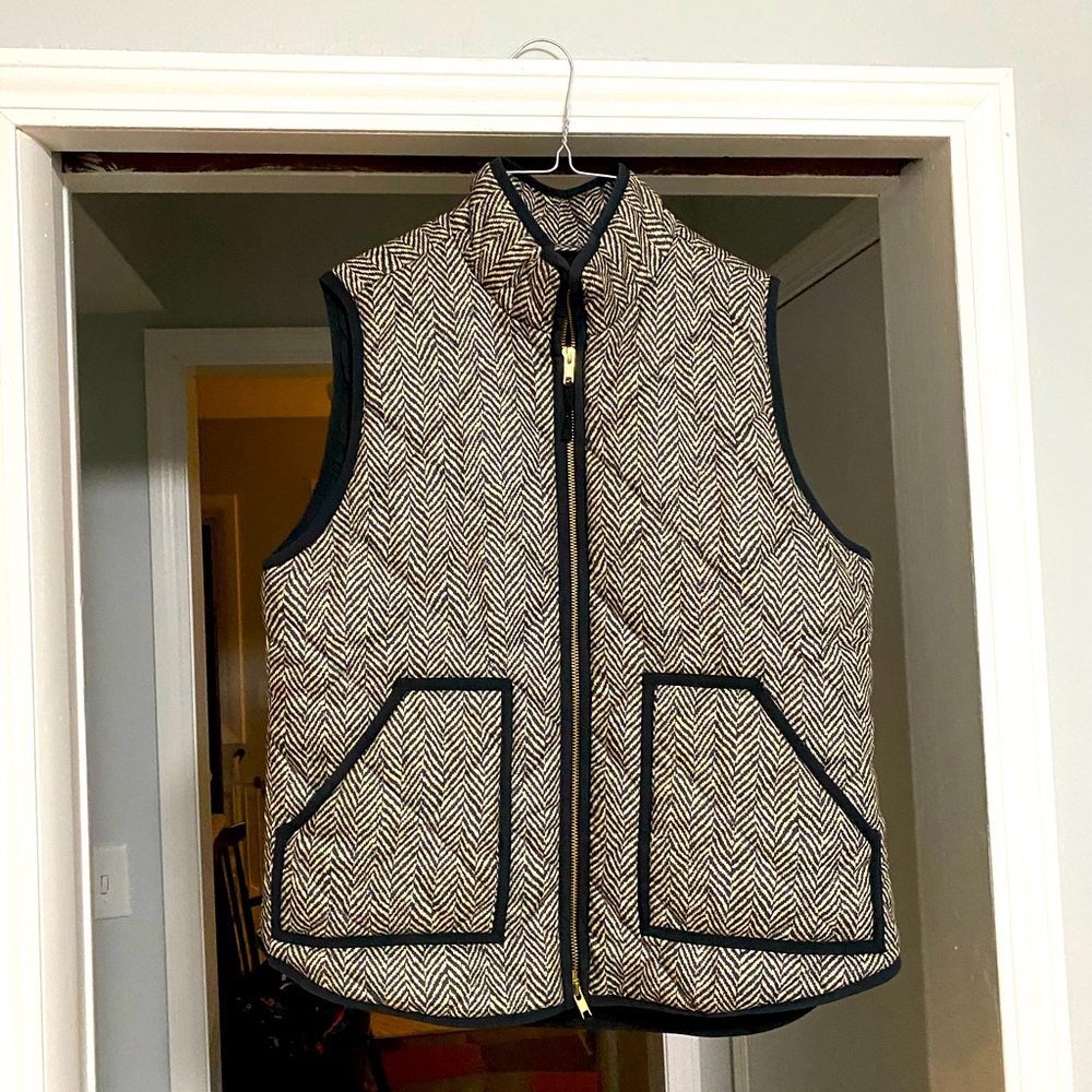 JCREW Chevron Vest